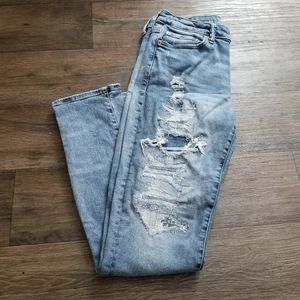 American Eagle distressed flex jeans 30×32